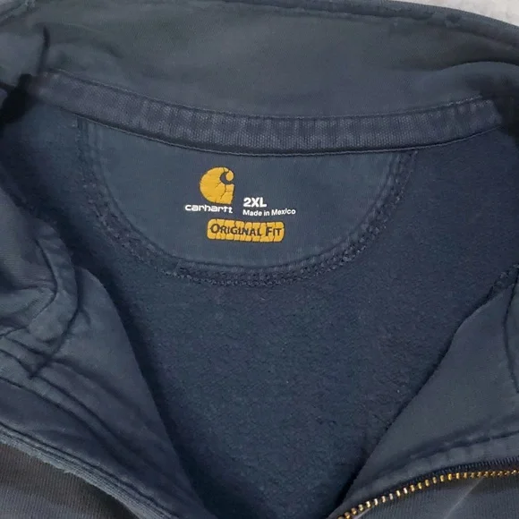 CARHARTT RAIN DEFENDER® PAXTON HEAVYWEIGHT QUARTER-ZIP SWEATSHIRT - Picture 5 of 10